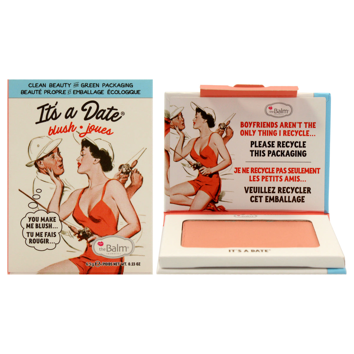 Blush  Its A Date by the Balm for Women  023 oz Blush