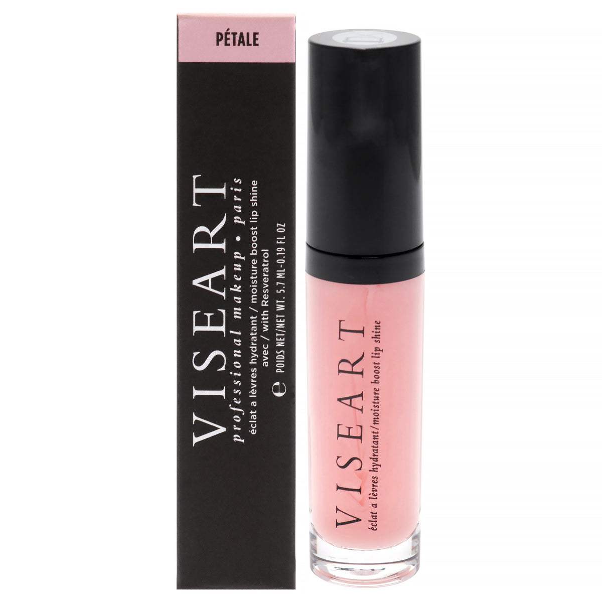 Moisture Boost Lip Shine Oil  Petale by Viseart Paris for Women  019 oz Lip Oil