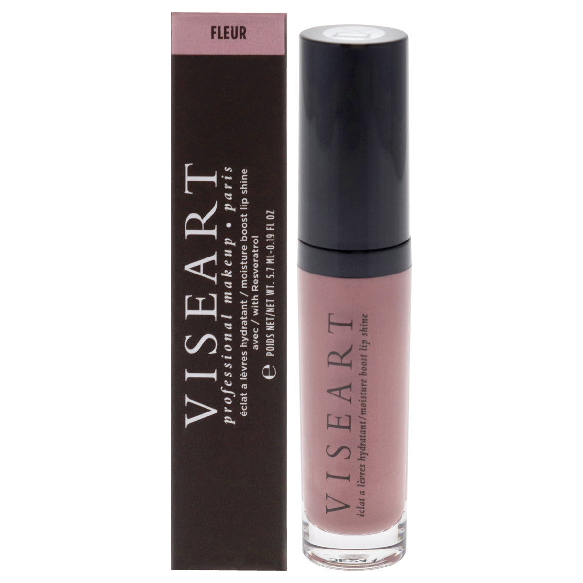 Moisture Boost Lip Shine Oil  Fleur by Viseart Paris for Women  019 oz Lip Oil