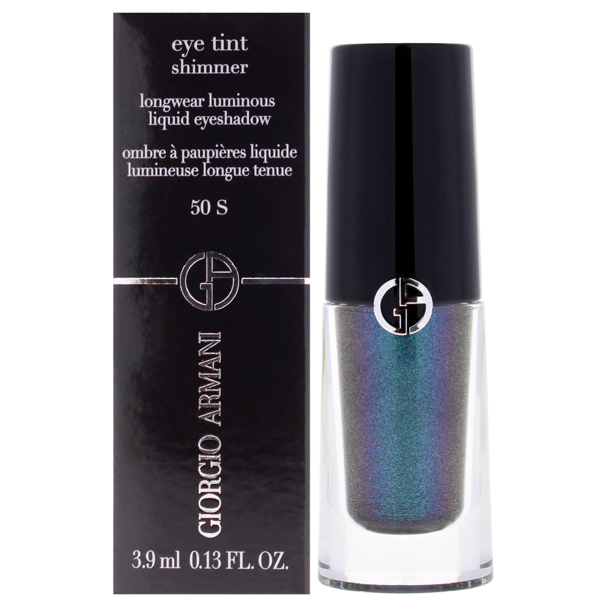 Eye Tint Shimmer Liquid Eyeshadow  50 S Petrol by Giorgio Armani for Women  013 oz Eye Shadow