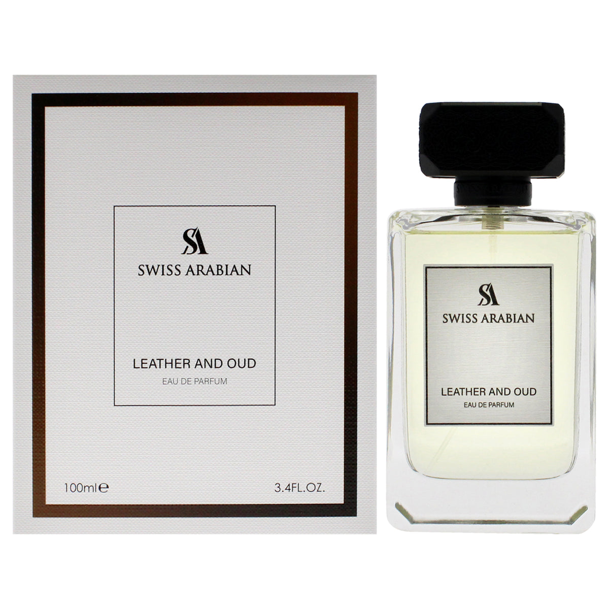 Leather And Oud by Swiss Arabian for Unisex  34 oz EDP Spray