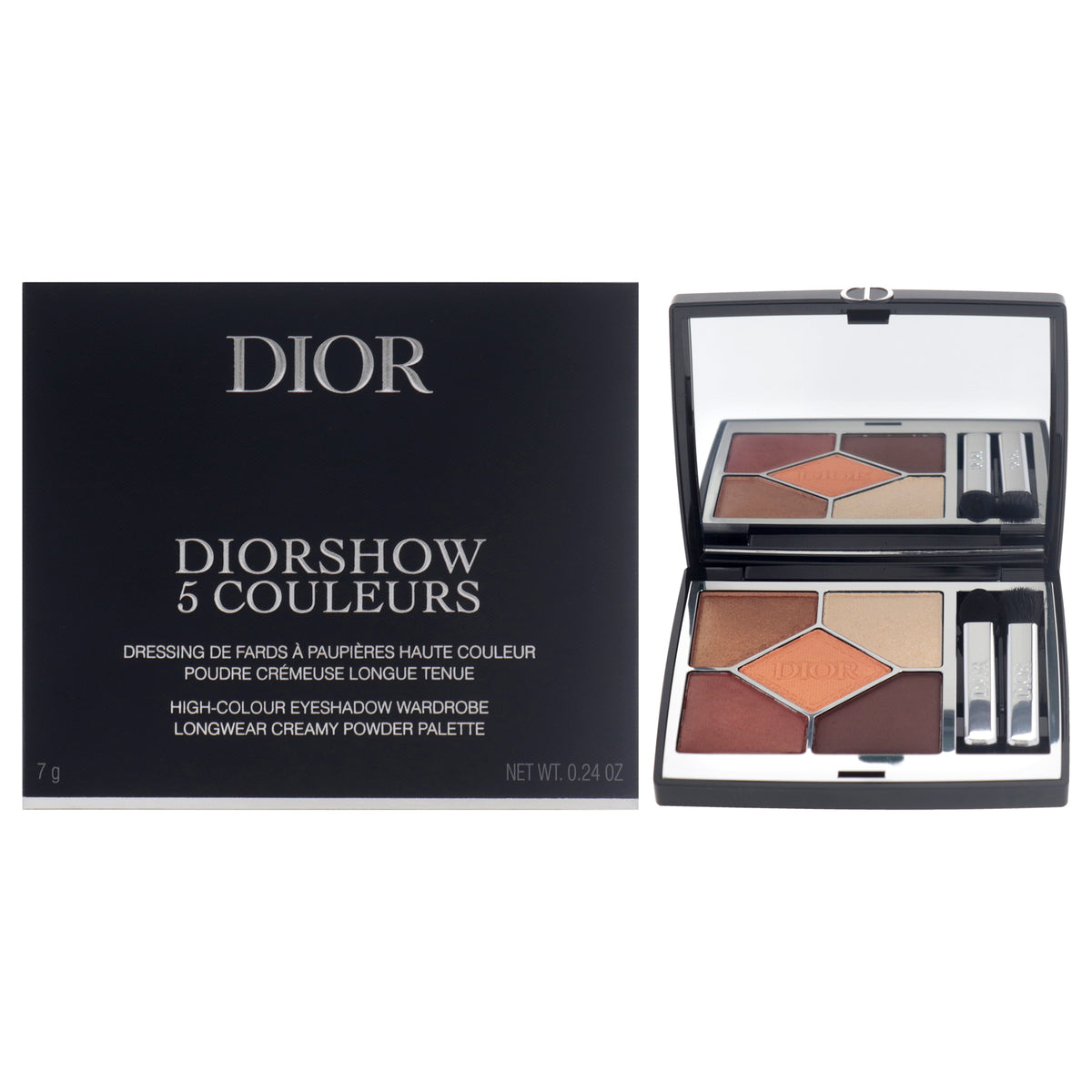 Diorshow 5 Couleurs Eyeshadow Palette  439 Copper by Christian Dior for Women  024 oz Eye Shadow