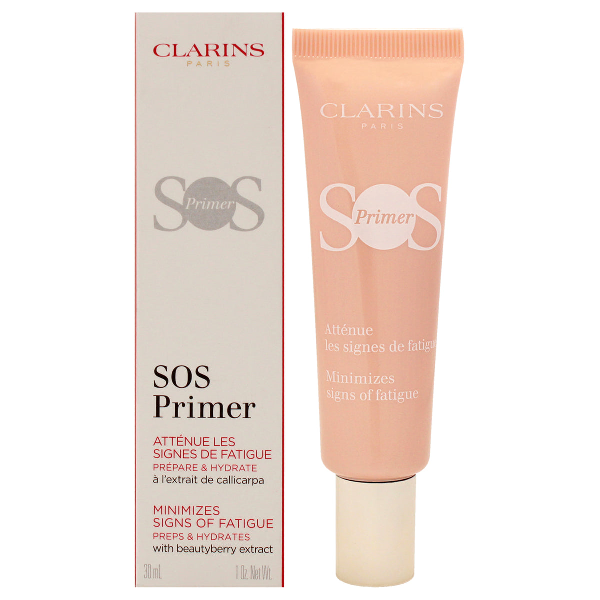 SOS Primer  Pink by Clarins for Women  1 oz Primer