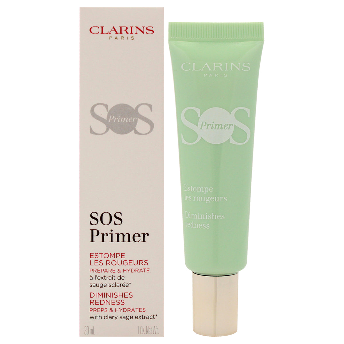 SOS Primer  Green by Clarins for Women  1 oz Primer