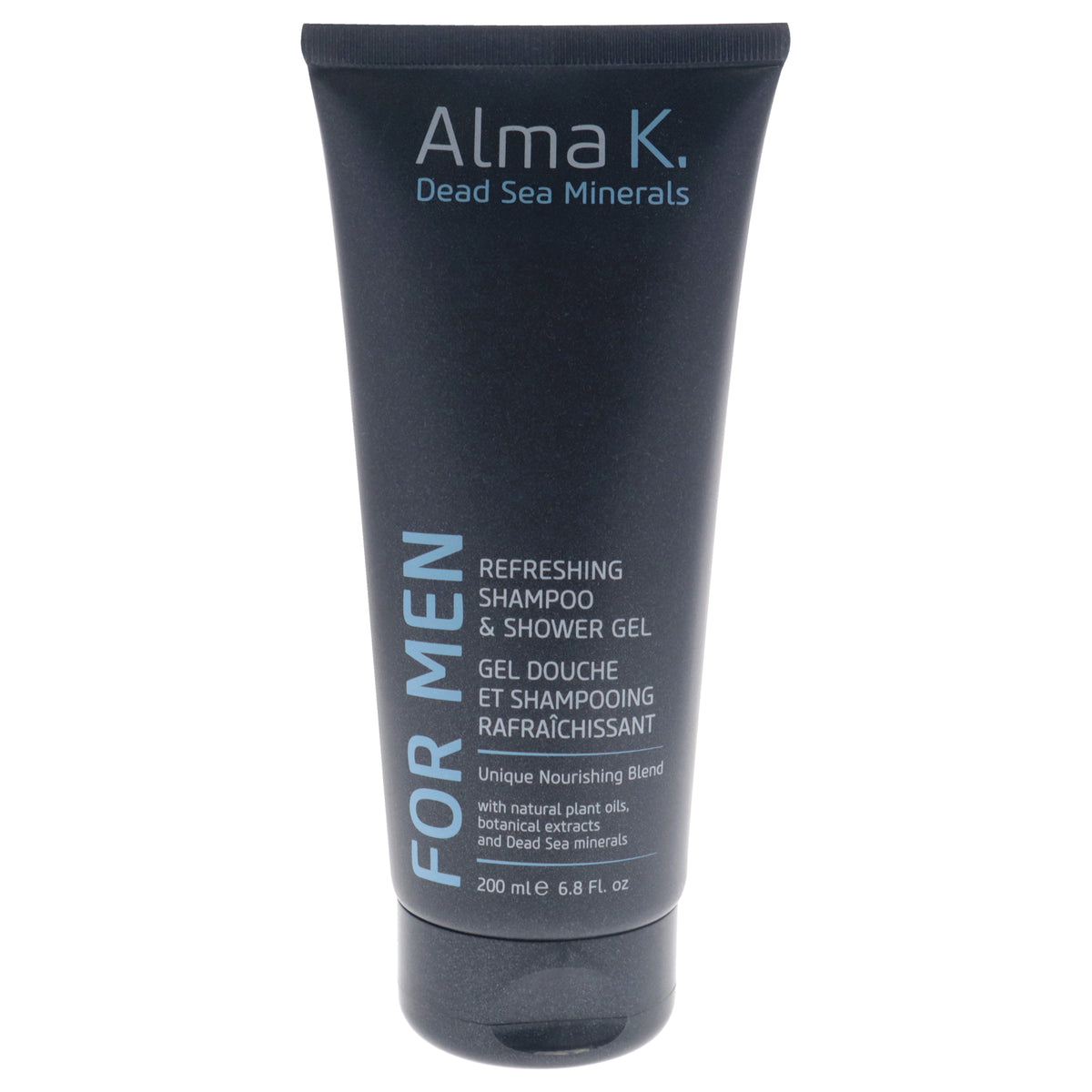 Refreshing Shampoo and Shower Gel by Alma K for Men  68 oz Shampoo