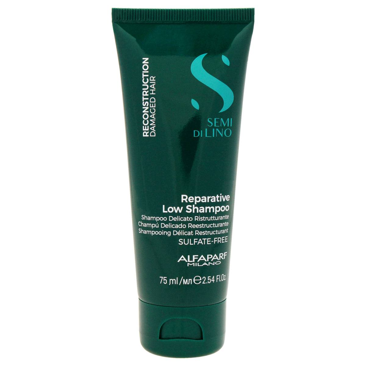 Semi Di Lino Reconstruction Reparative Low Shampoo by Alfaparf Milano for Unisex  254 oz Shampoo