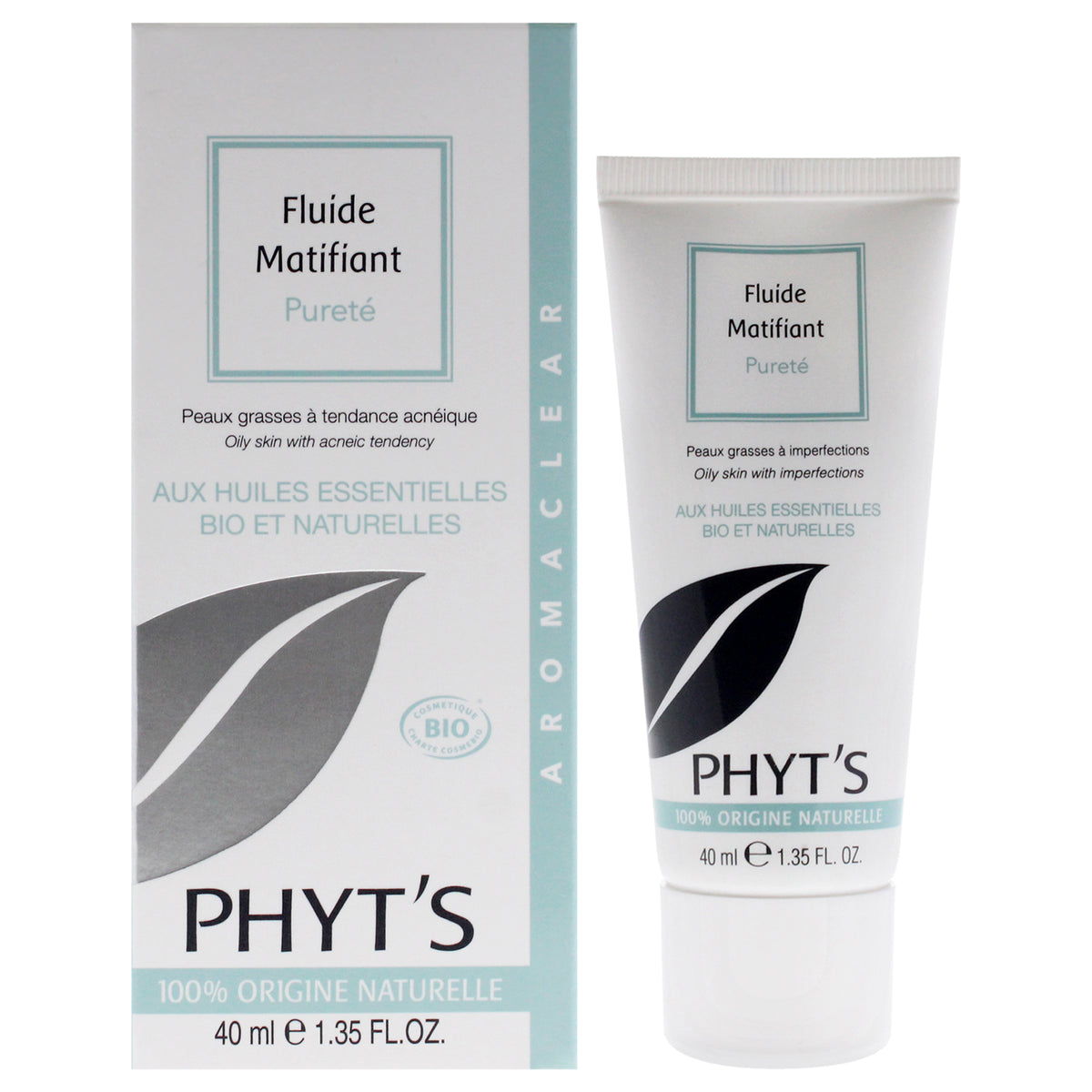 Purity Mattifying Fluid by Phyts for Women  135 oz Treatment