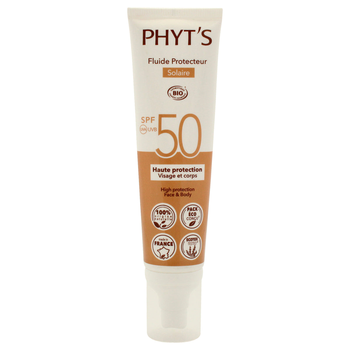 Sun Protective Fluid SPF 50 by Phyts for Unisex  33 oz Sunscreen