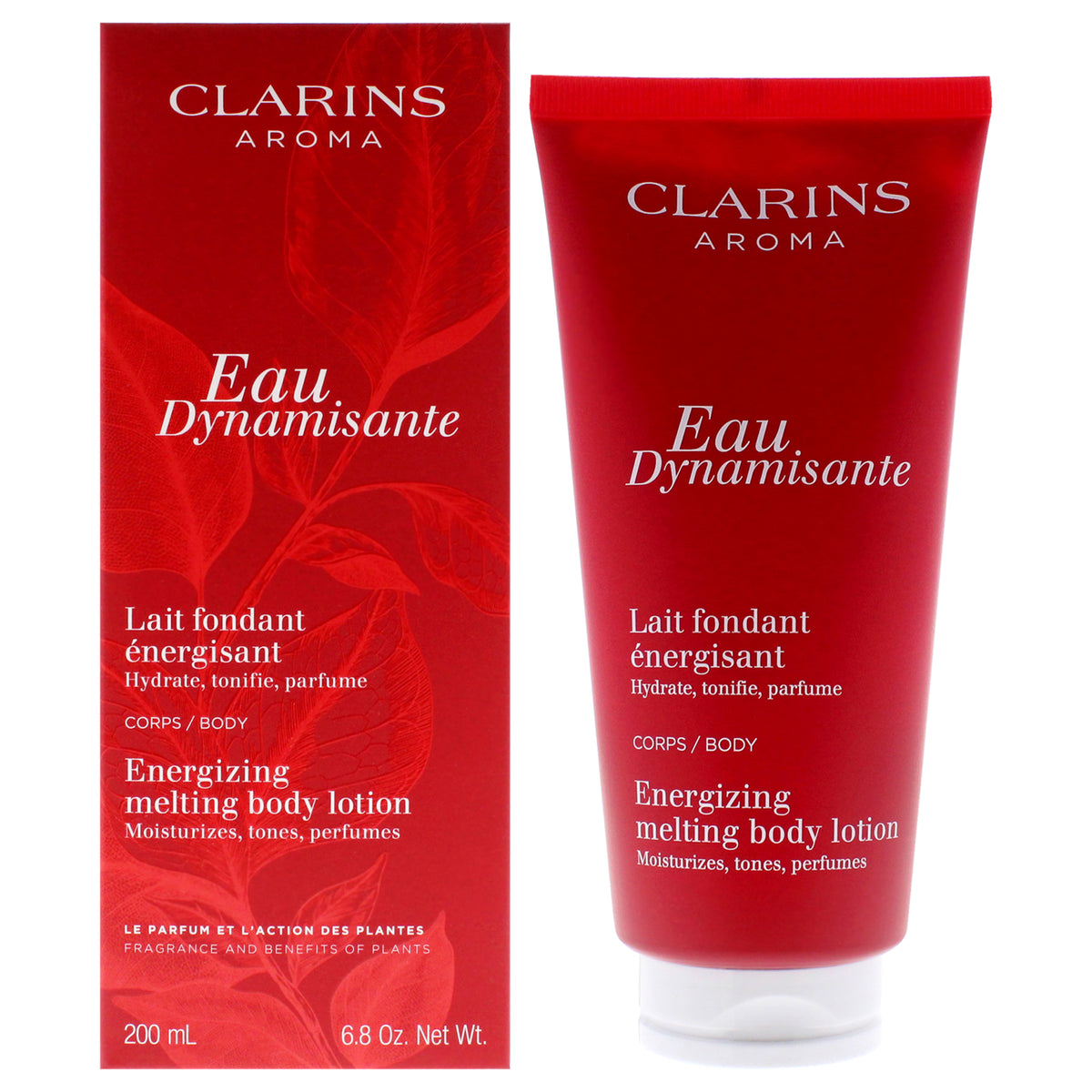 Eau Dynamisante Moisturizing Energizing Melting by Clarins for Unisex  68 oz Body Lotion