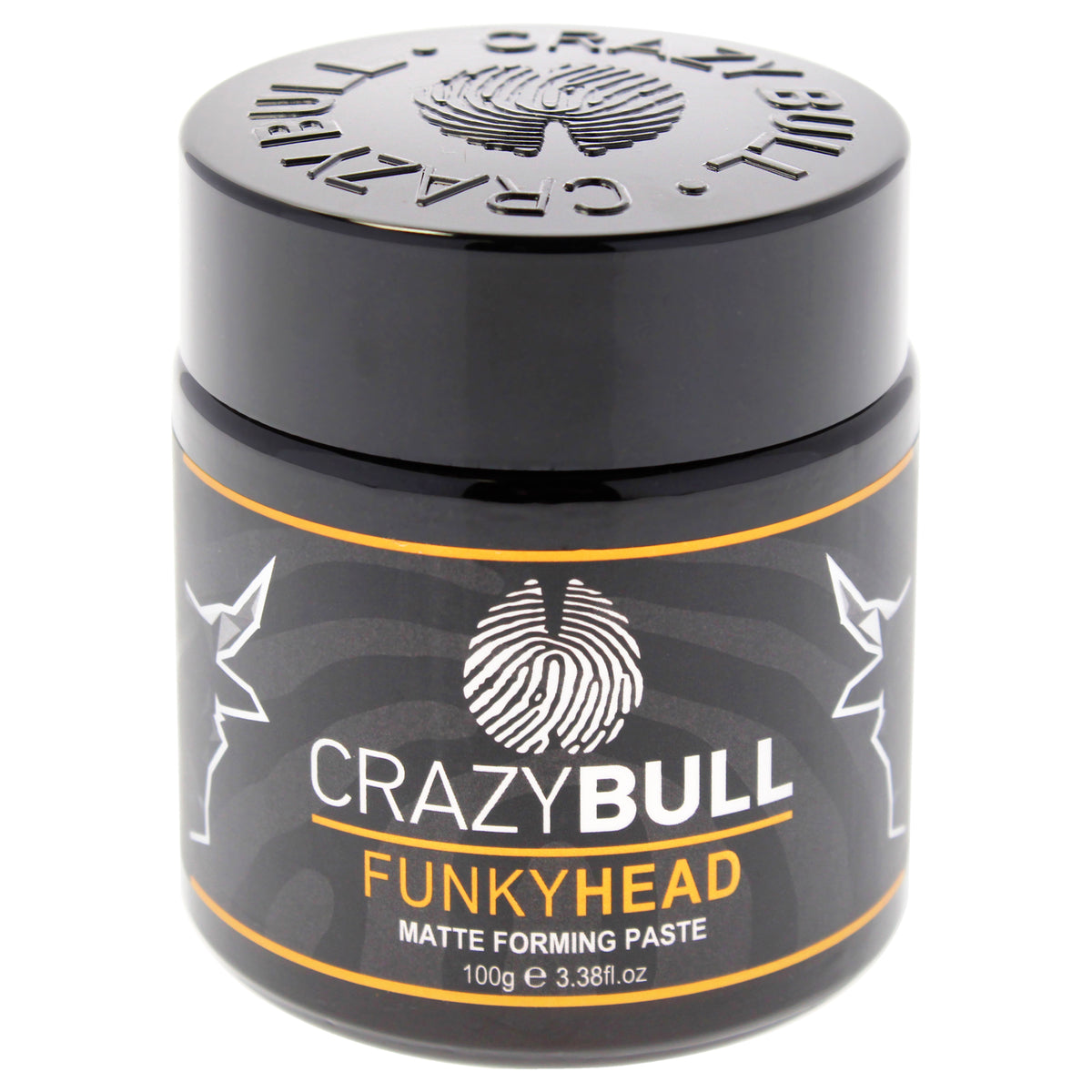 Funky Head Paste  Matte Forming by Crazy Bull Hair for Men  338 oz Paste