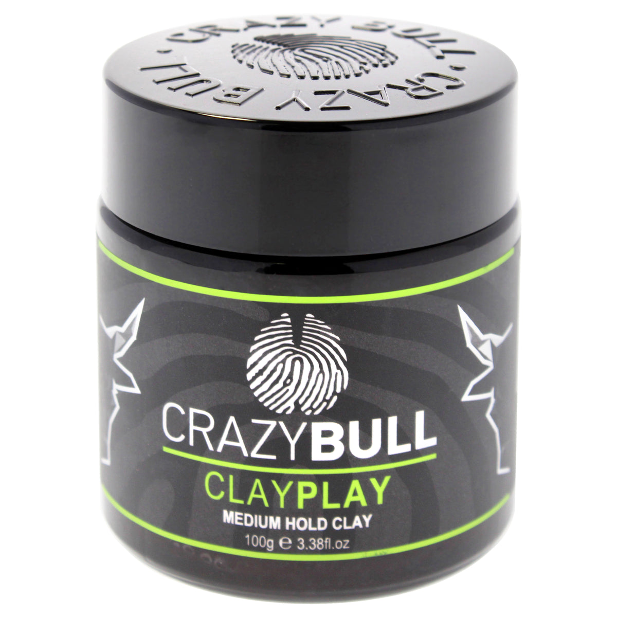 Clay Play Medium Hold Clay by Crazy Bull Hair for Men  338 oz Clay