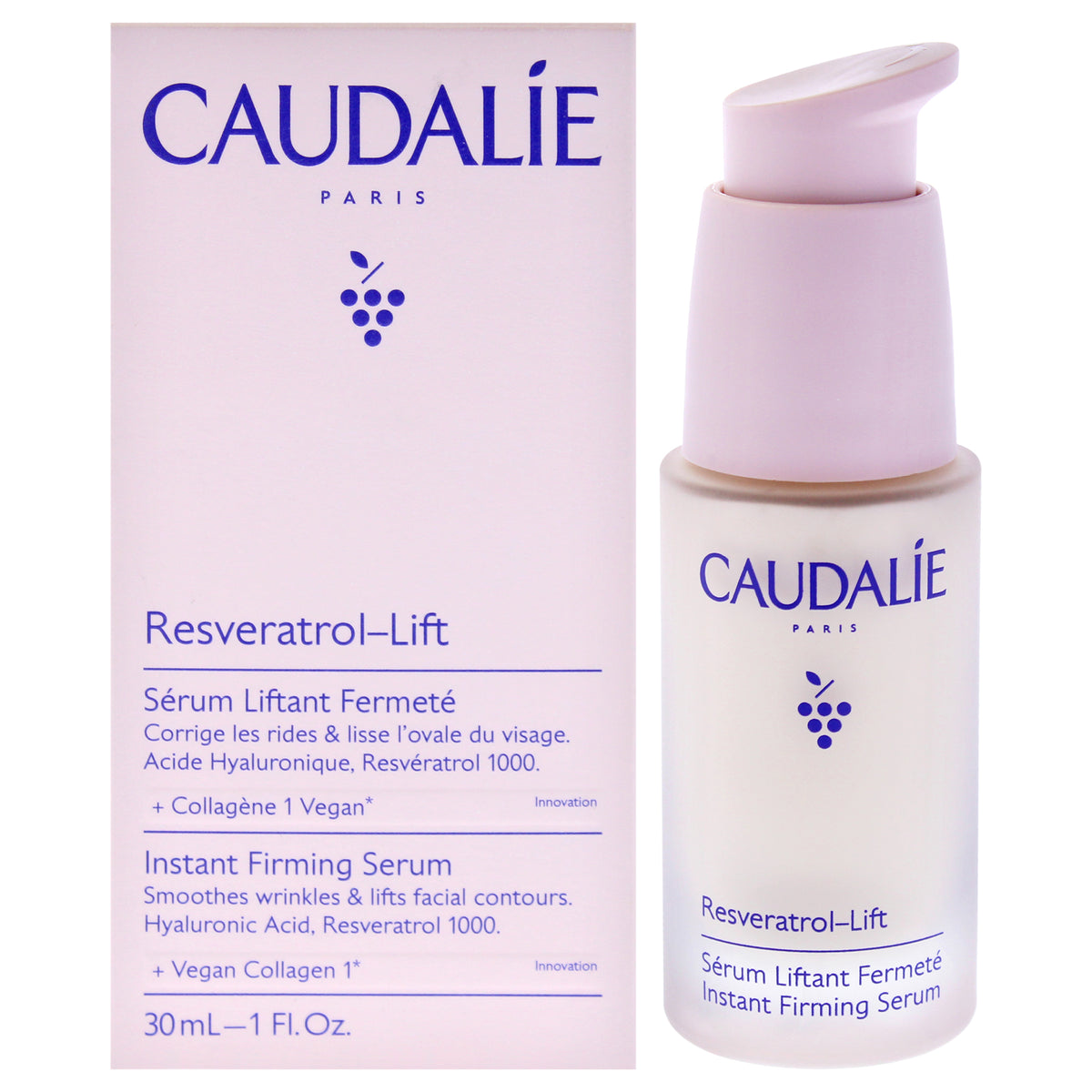 Resveratrol Lift Instant Firming Serum by Caudalie for Unisex  1 oz Serum