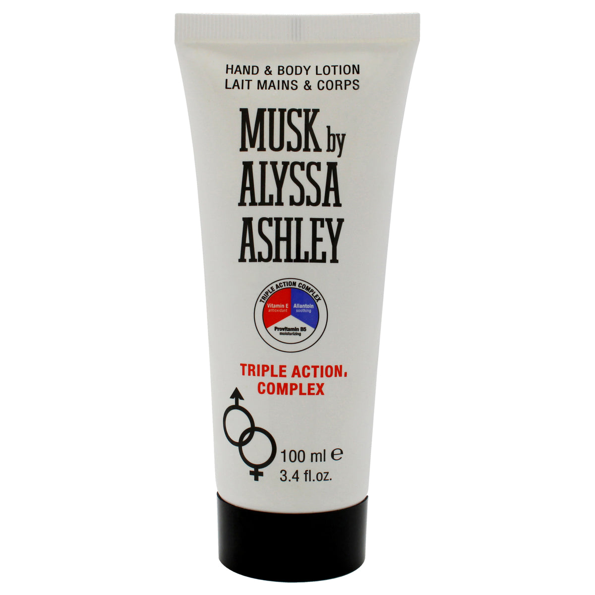 Musk Hand Body Lotion by Alyssa Ashley for Unisex  34 oz Body Lotion