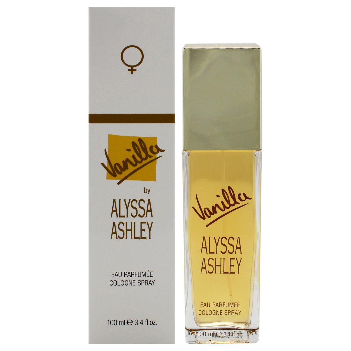 Vanilla by Alyssa Ashley for Women  34 oz Cologne Spray