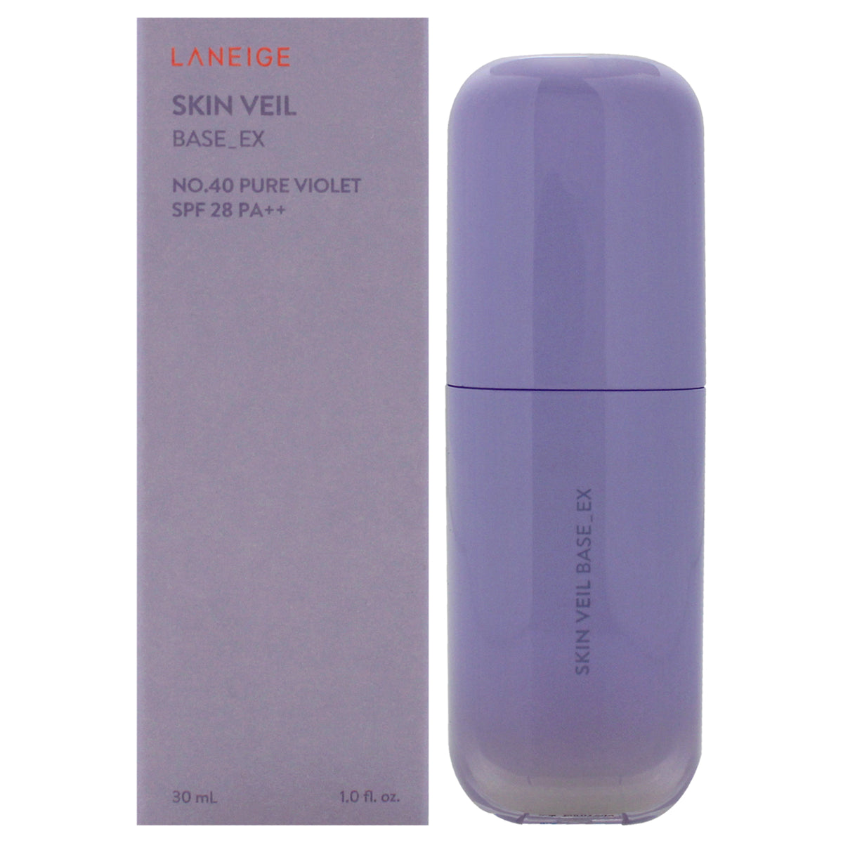 Skin Veil Base Ex No 40 Pure Violet SPF 28 PA Plus by Laneige for Women  1 oz Makeup