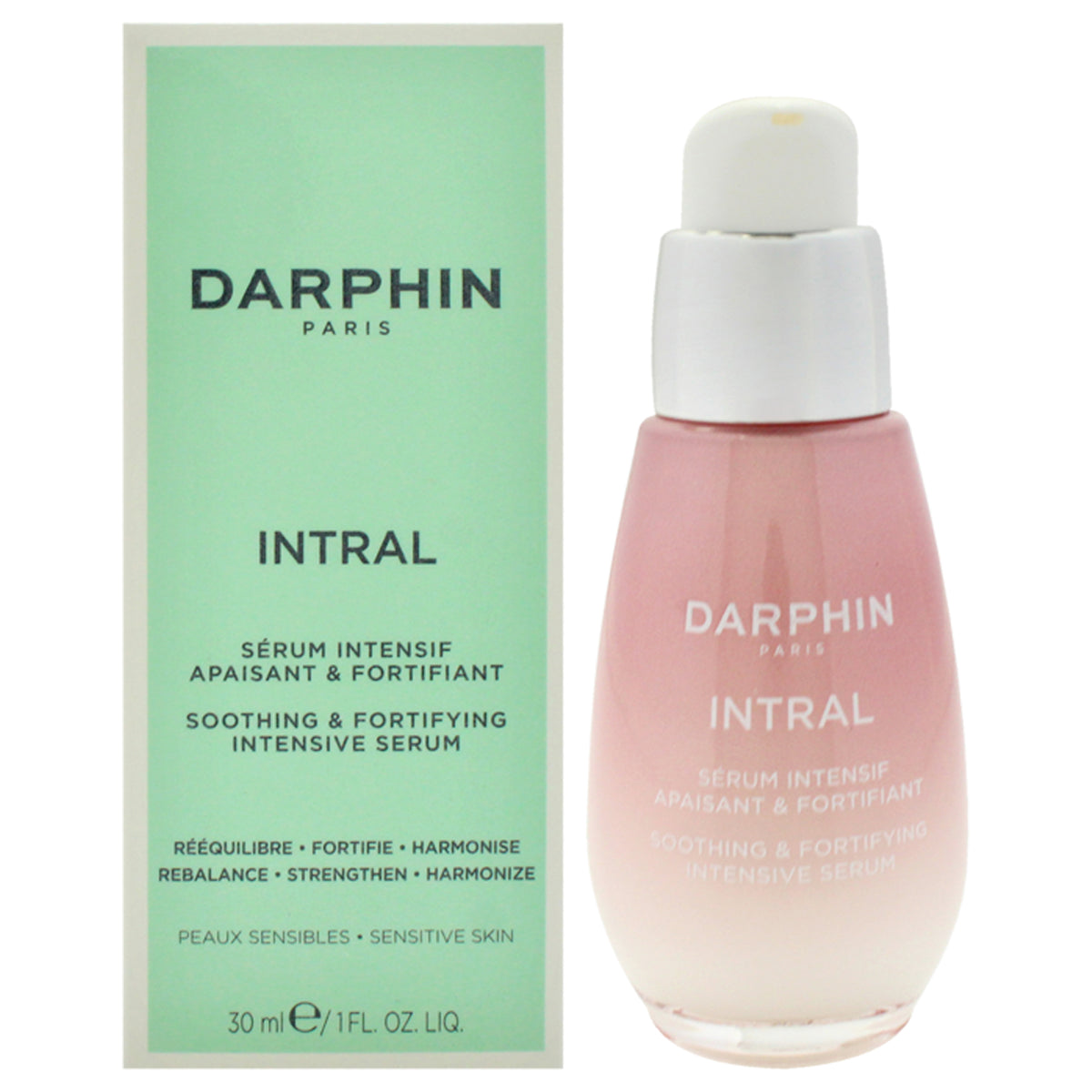 Intral Soothing and Fortifying Intensive Serum by Darphin for Women  1 oz Serum