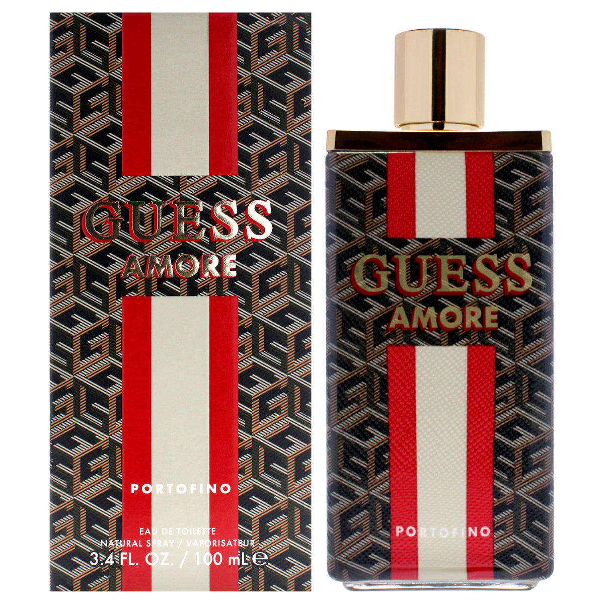 Amore Portofino by Guess for Unisex  34 oz EDT Spray