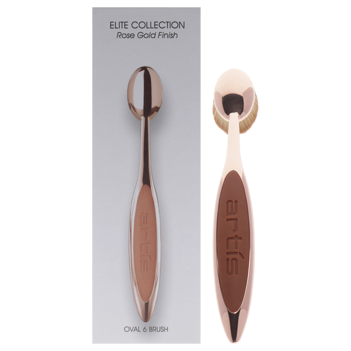 Elite Collection Oval Brush 6  Rose Gold by Artis for Women  1 Pc Brush