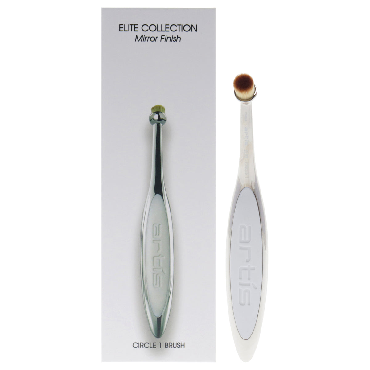 Elite Collection Circle Brush 1  Mirror by Artis for Women  1 Pc Brush