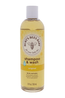 Baby Bee Shampoo  Wash Original by Burts Bees for Kids  12 oz Shampoo  Body Wash