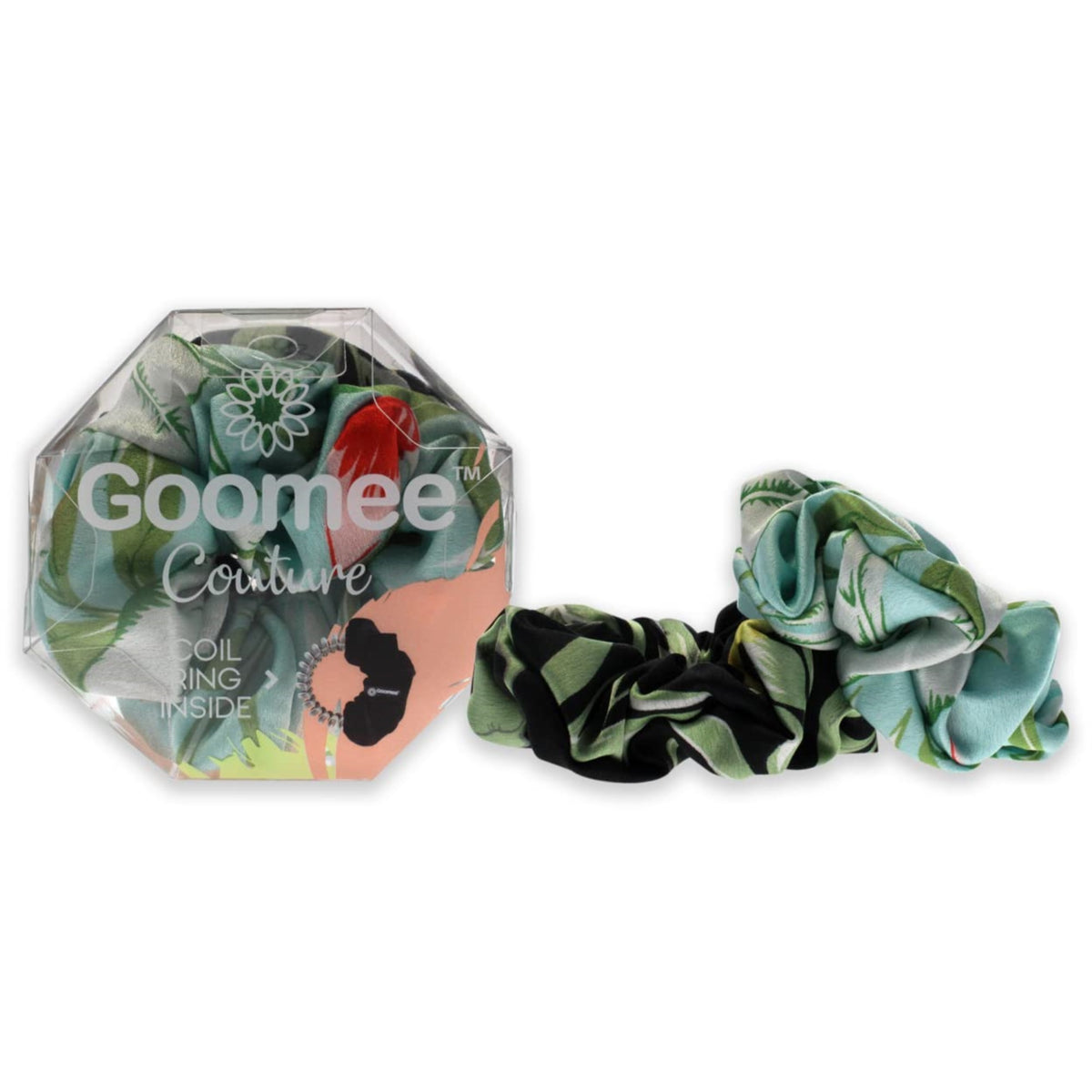 Couture  SatinSaint Tropez by Goomee for Women  2 Pc Hair Tie