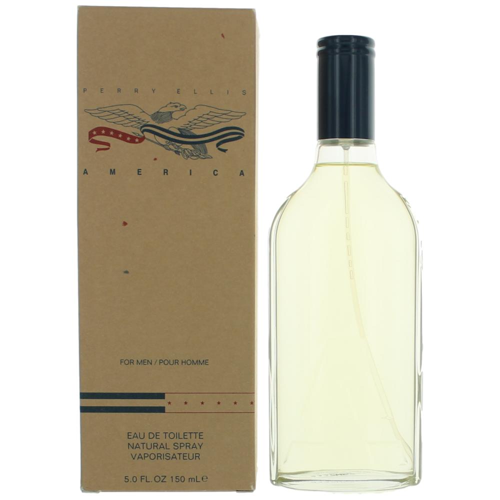 America by Perry Ellis  5 oz Eau De Toilette Spray for Men