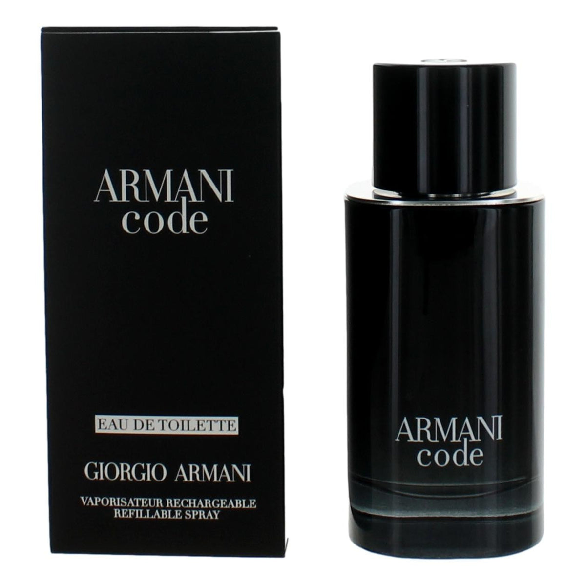 Armani Code by Giorgio Armani  25 oz Eau De Toilette Refillable Spray for Men