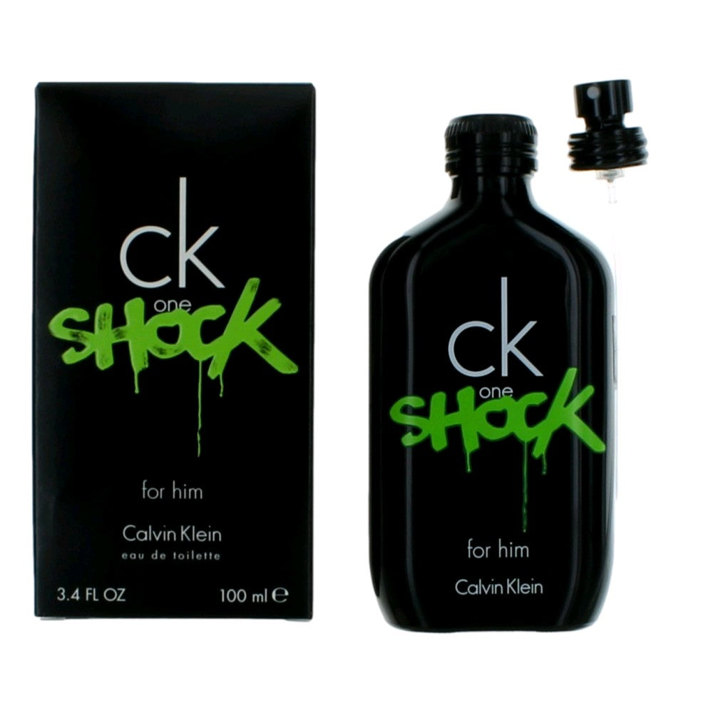 CK One Shock by Calvin Klein  34 oz Eau De Toilette Spray for Men