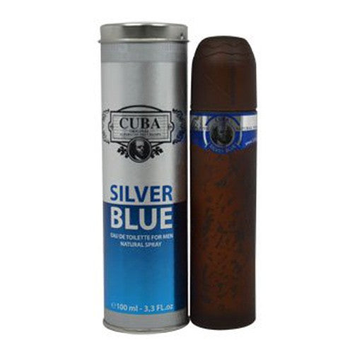 Cuba Silver Blue by Cuba  33 oz Eau De Toilette Spray for Men