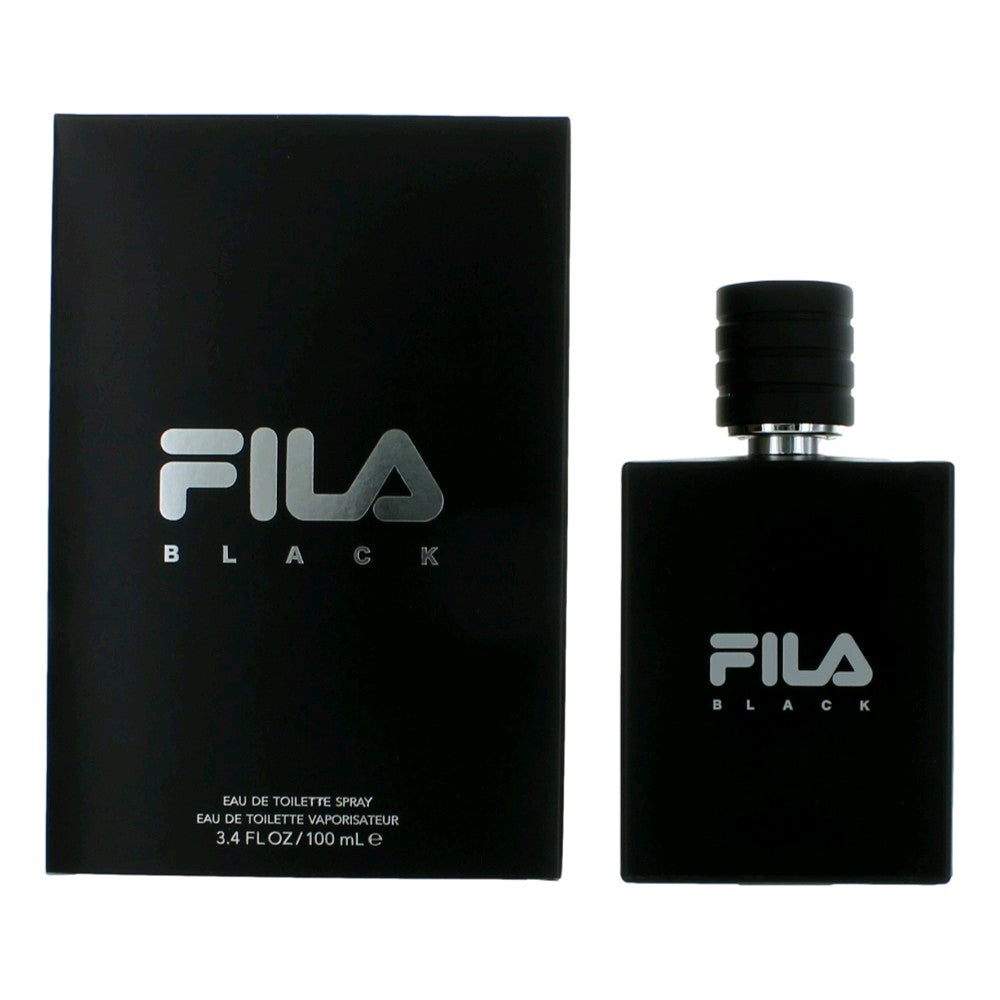 Fila Black by Fila  34 oz Eau De Toilette Spray for Men