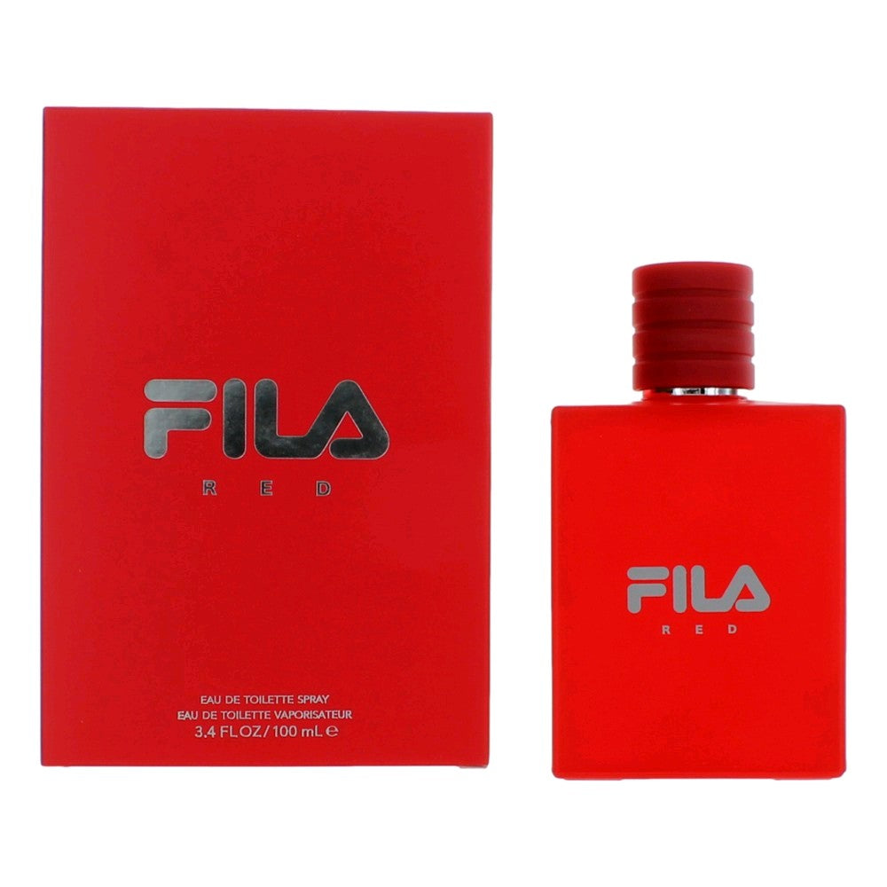 Fila Red by Fila  34 oz Eau De Toilette Spray for Men