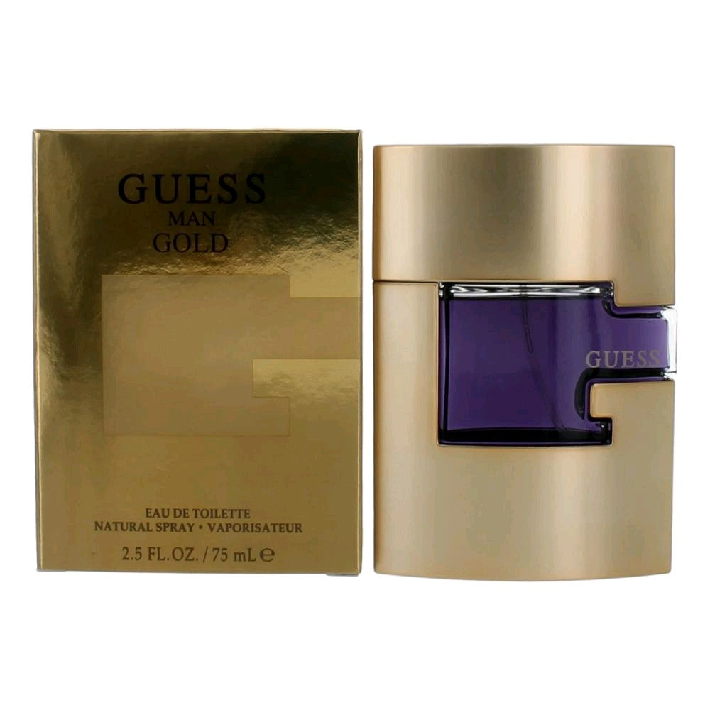 Guess Gold by Guess  25 oz Eau De Toilette Spray for Men