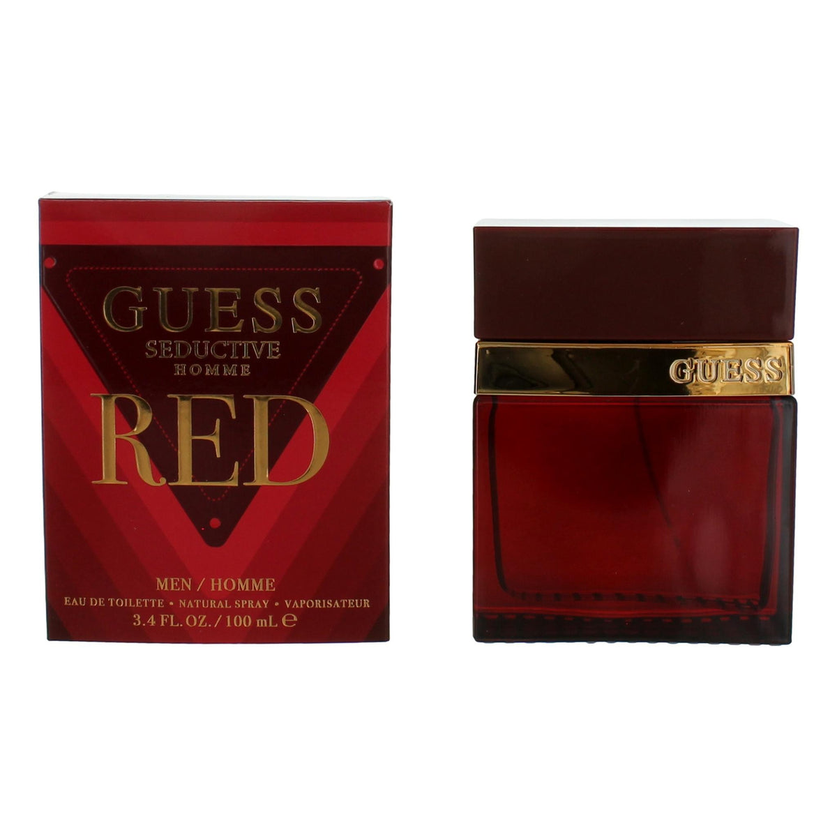 Guess Seductive Homme Red by Guess  34 oz Eau de Toilette Spray for Men