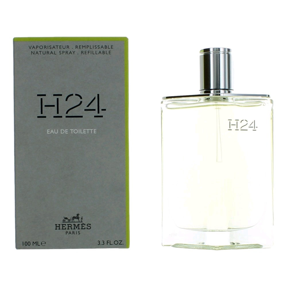 H24 by Hermes  33 oz Eau De Toilette Spray Refillable for Men