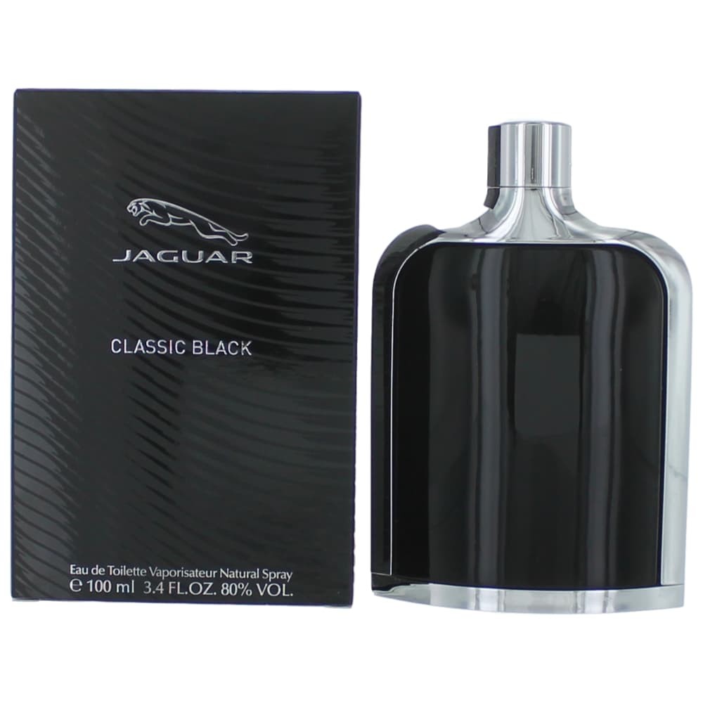 Jaguar Classic Black by Jaguar  34 oz Eau De Toilette Spray for Men