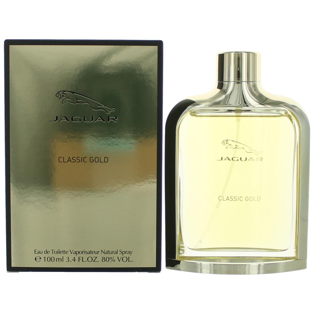 Jaguar Classic Gold by Jaguar  34 oz Eau De Toilette Spray for Men