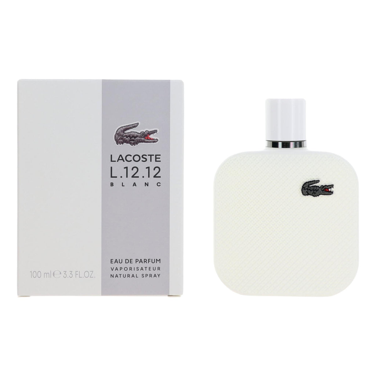 Lacoste L1212 White Blanc by Lacoste  33 oz Eau De Parfum Spray for Men