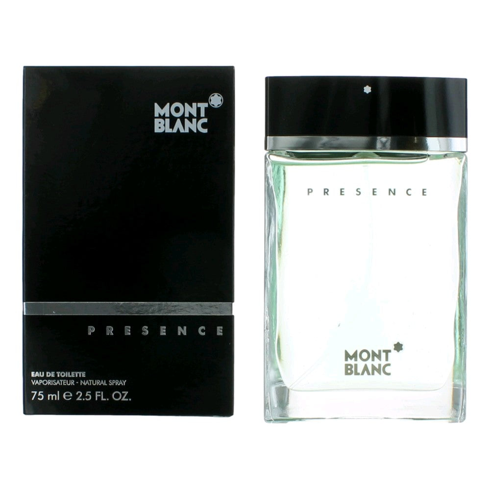 Mont Blanc Presence by Mont Blanc  25 oz Eau De Toilette Spray for Men