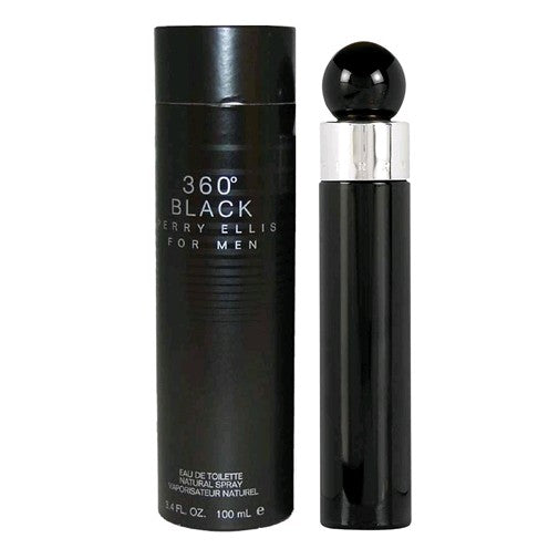 Perry Ellis 360 Black by Perry Ellis  34 oz Eau De Toilette Spray for Men