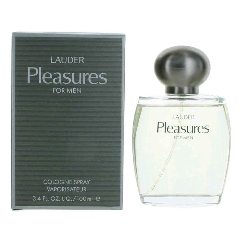 Pleasures for Men by Estee Lauder  34 oz Cologne Spray for Men