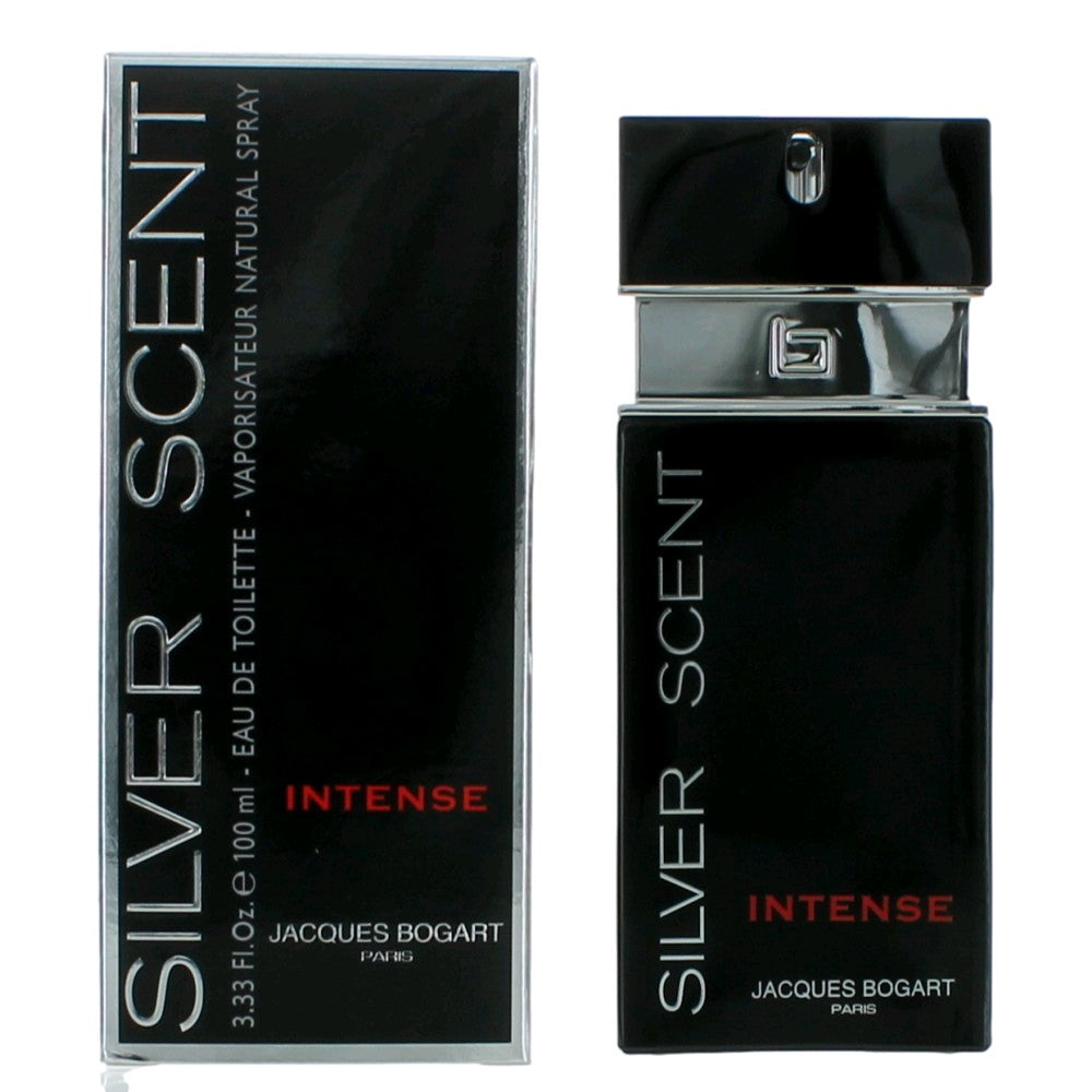 Silver Scent Intense by Jacques Bogart  34 oz Eau De Toilette Spray for Men