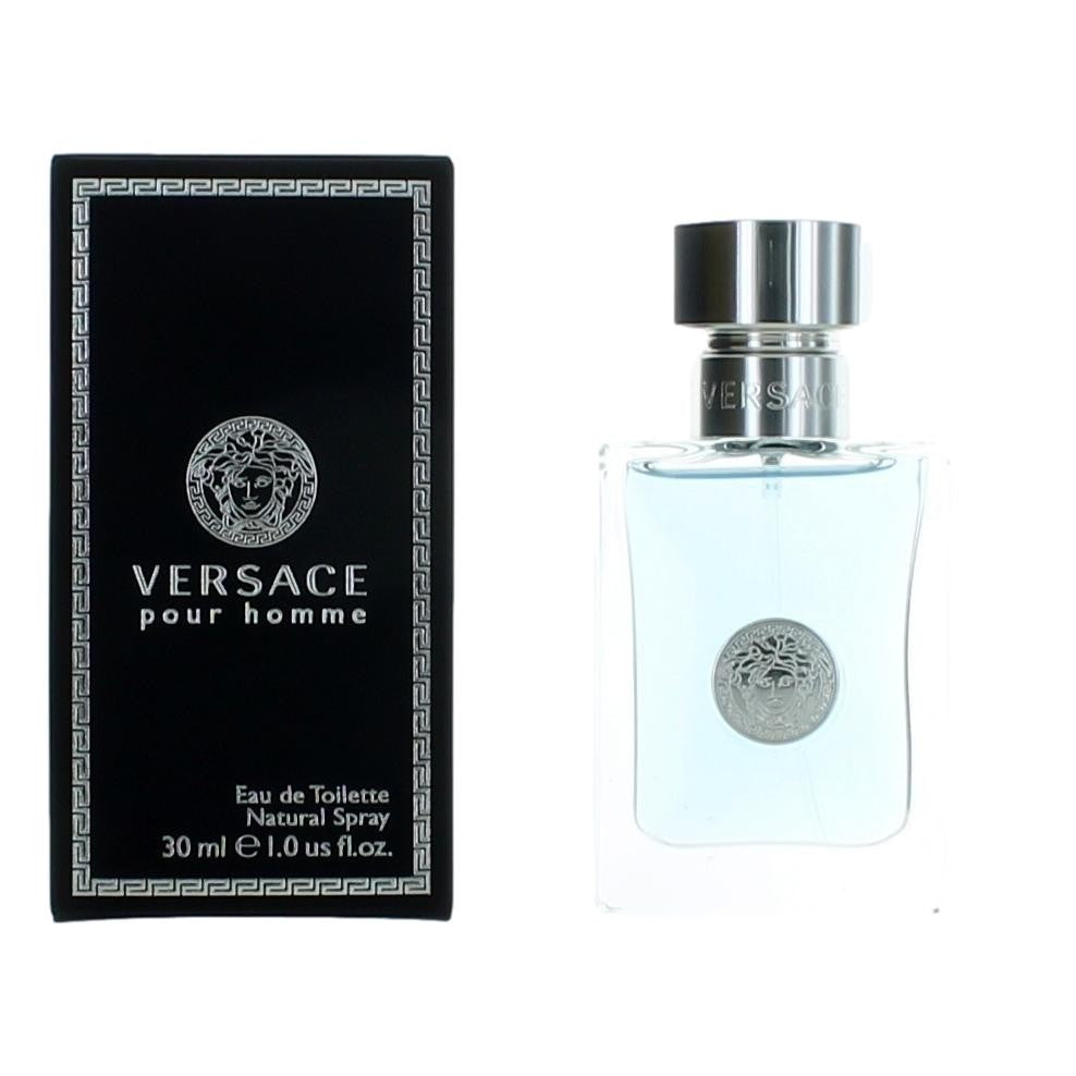 Versace Pour Homme by Versace  1 oz Eau De Toilette Spray for Men