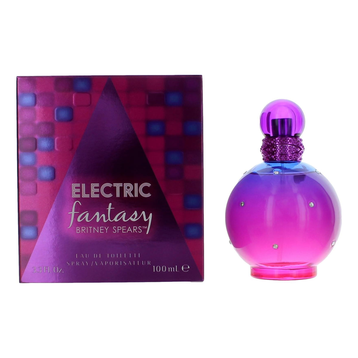 Electric Fantasy by Britney Spears  3 oz Eau De Toilette for Women