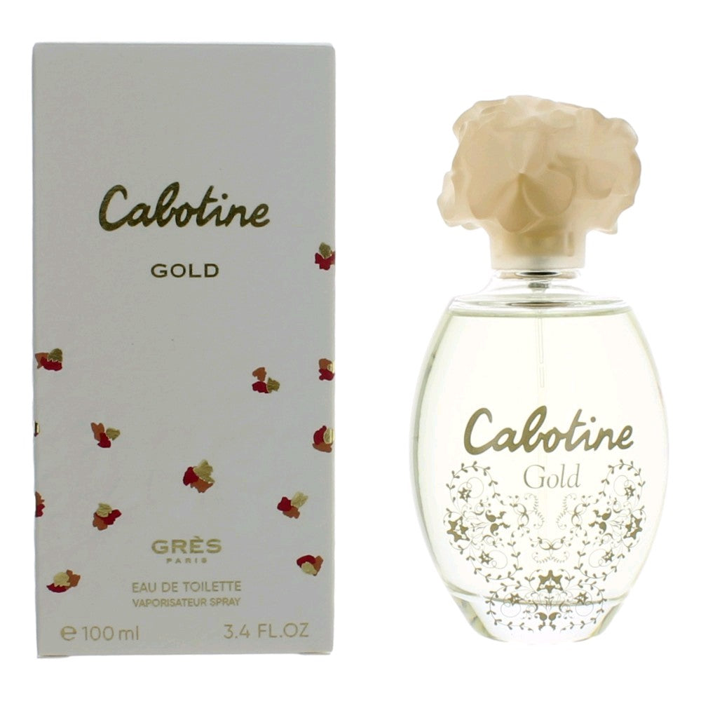 Cabotine Gold by Parfums Gres  34 oz Eau De Toilette Spray for Women