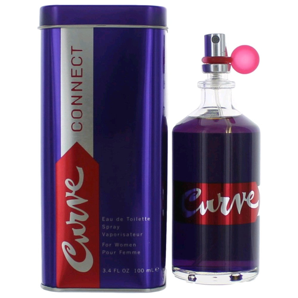 Curve Connect by Liz Claiborne  34 oz Eau De Toilette Spray for Women