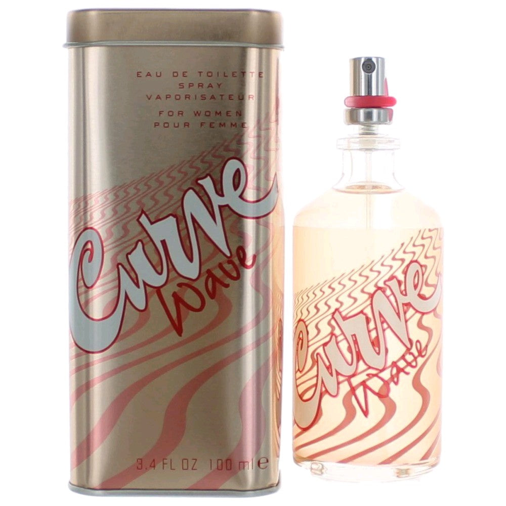 Curve Wave by Liz Claiborne  34 oz Eau De Toilette Spray for Women