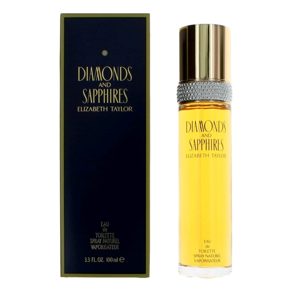 Diamonds  Sapphires by Elizabeth Taylor  33 oz Eau De Toilette Spray for Women