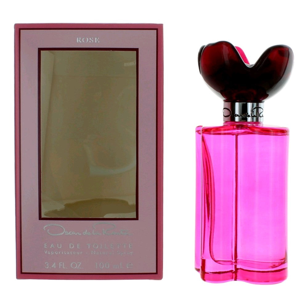 Oscar Rose by Oscar De La Renta  34 oz Eau De Toilette Spray for Women