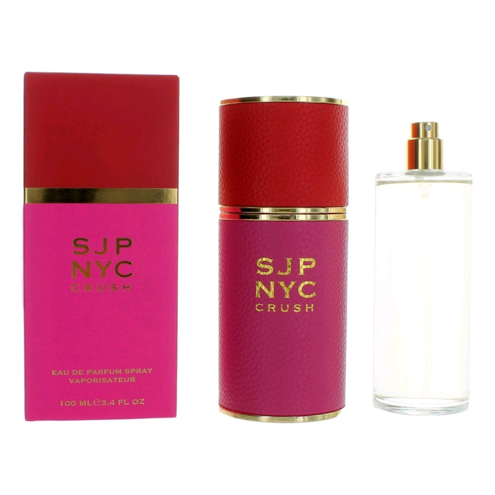 SJP NYC Crush by Sarah Jessica Parker  34 oz Eau De Parfum Spray for Women