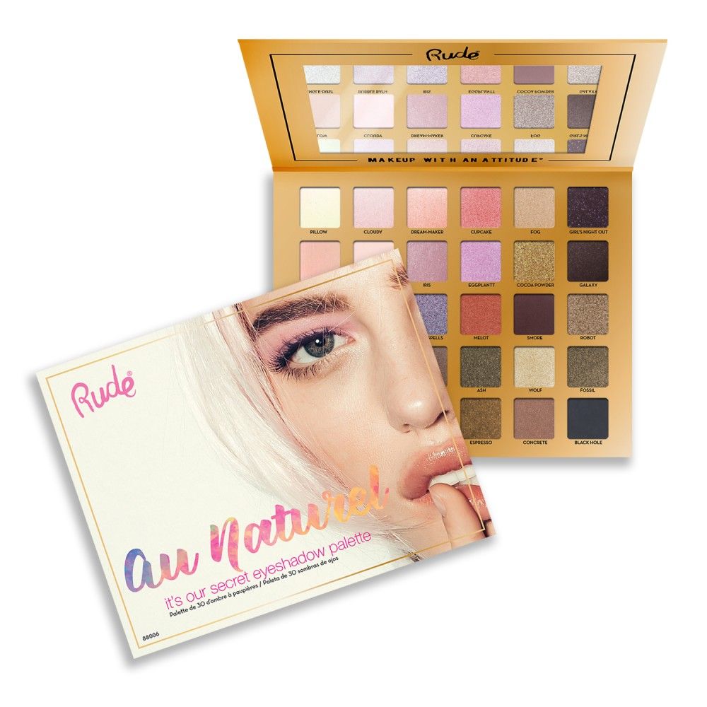 RUDE Au Naturel  30 Eyeshadow PaletteD0102H2BH7U